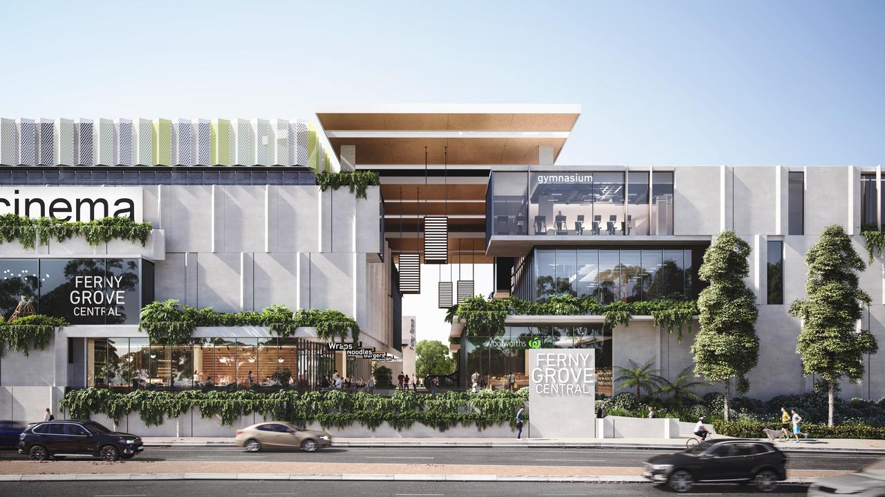 An artist's impression of Ferny Grove Central.