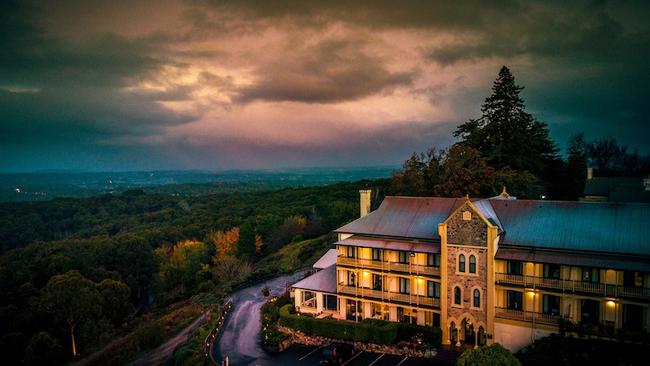 Mt Lofty House in the Adelaide Hills, SA.