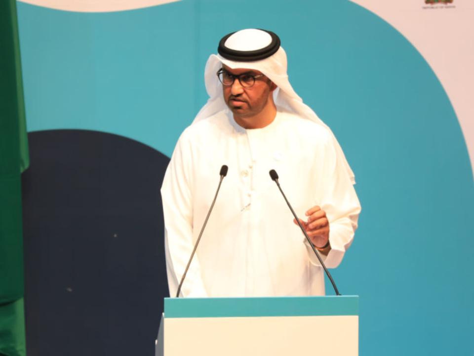 COP28 President Sultan Al Jaber rejects claims of using climate talks to push oil deals