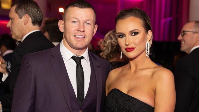 Todd Carney and Susie Bradley Gold Coast Fundraising Ball at RACV Royal Pines Resort for The Pulse with Portia Large Picture: Celeste Humphrey