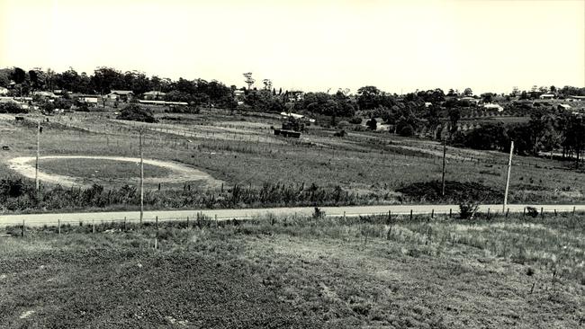 Macquarie University was built on an area of small farms and market gardens in North Ryde, Sydney.