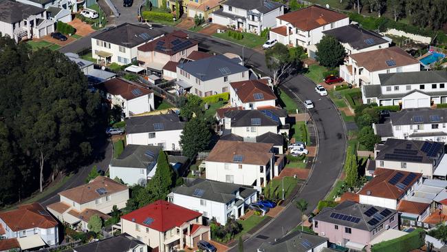 The RBA’s internal research finds 6 per cent of homeowners are likely to deplete their pandemic savings buffers within six months. Picture: Gaye Gerard/NCA NewsWire