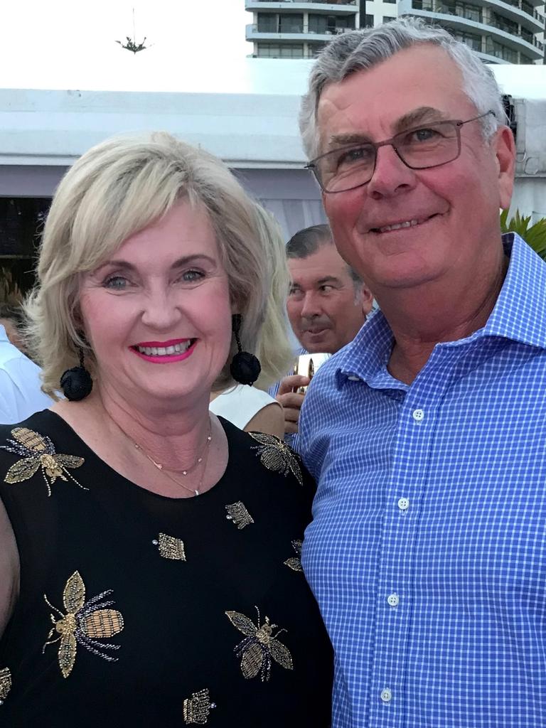 Jennifer and Alan Acton at the Magic Millions cocktail party 2019. Photo: Supplied Copyright Unknown