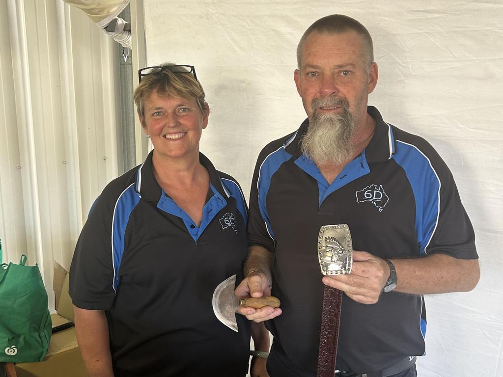 Rob and Narelle make custom belts