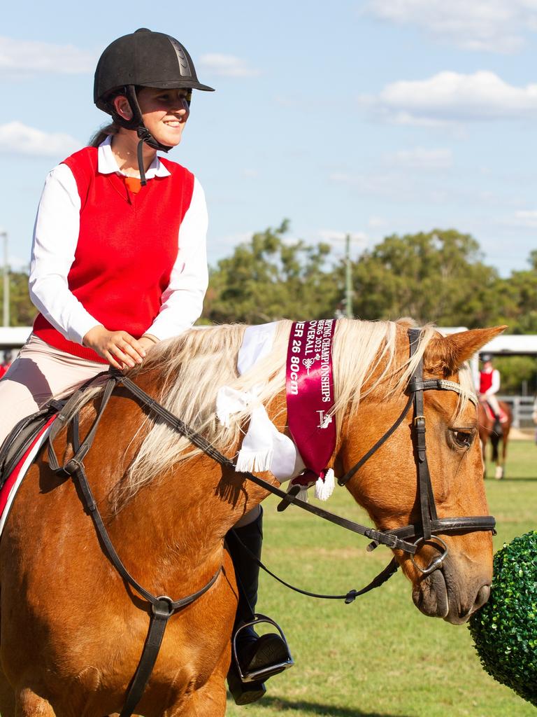 10th place in the PQC State Showjumping Championships 13 and Under 26 80cm class.