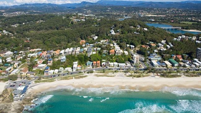 Aerial view of Currumbin