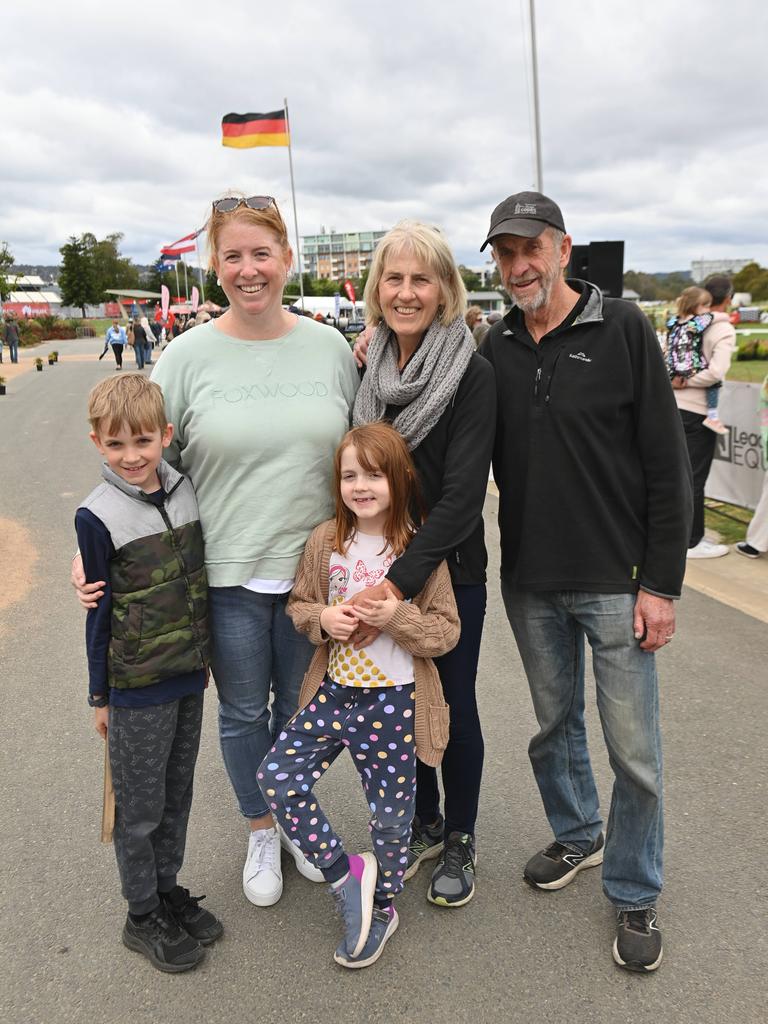 Spectators enjoying the Community Day at the Adelaide Equestrian Festival. Picture: Keryn Stevens