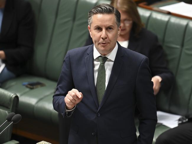 Health and Aged Care Minister Mark Butler. Picture: NCA NewsWire / Martin Ollman