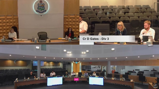 Councillors speaking about the rates review at the City of Gold Coast Governance, Administration &amp; Finance Committee Meeting on January 21.