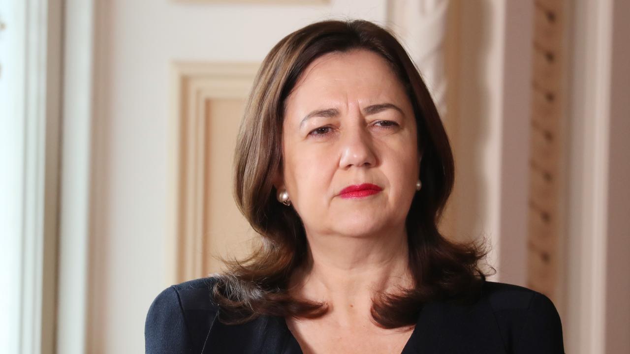 Premier Annastacia Palaszczuk said Queensland will stay closed to NSW for as long as necessary. Picture: Annette Dew