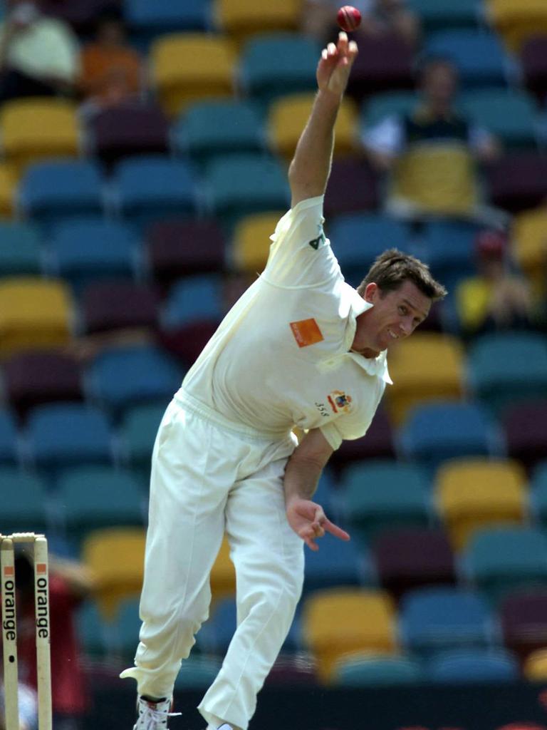 Glenn McGrath is one of Australia’s greatest every bowlers. Picture: David Kapernick