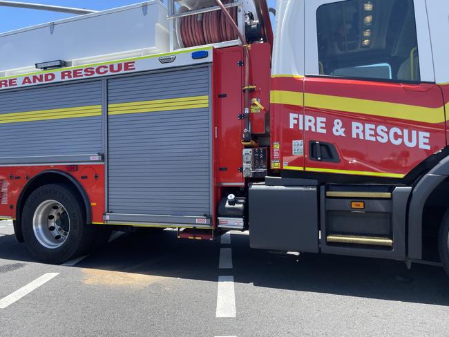 Queensland Fire & Emergency Fire Truck generic. Picture: Alison Paterson