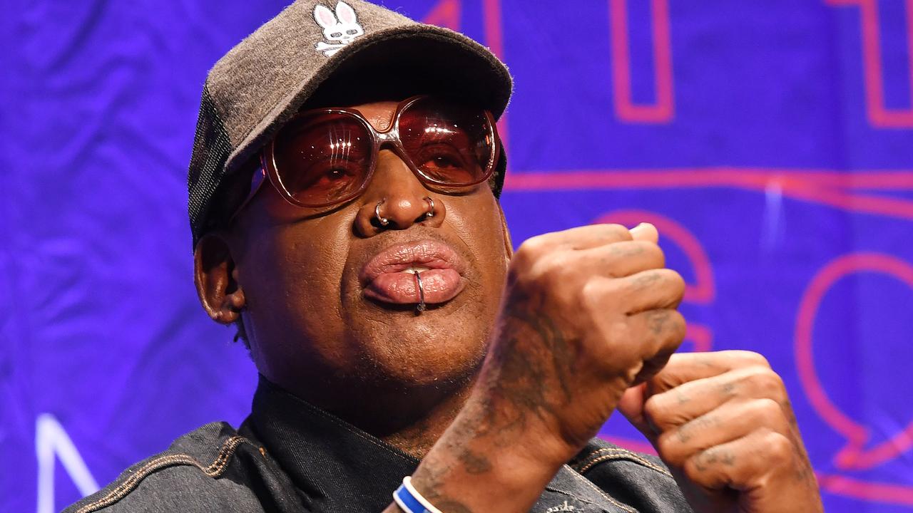 One former staff claimed former basketball star Dennis Rodman once walked out on a bill of over $4700. Picture: Mark Raltson/ AFP.