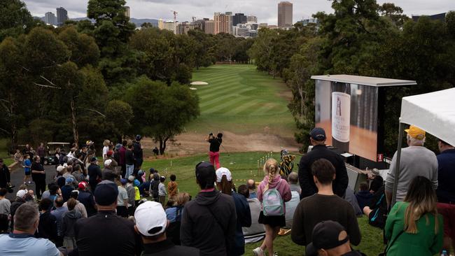 Blitz Golf attracting a healthy crowd at Riverina. Photo: Supplied