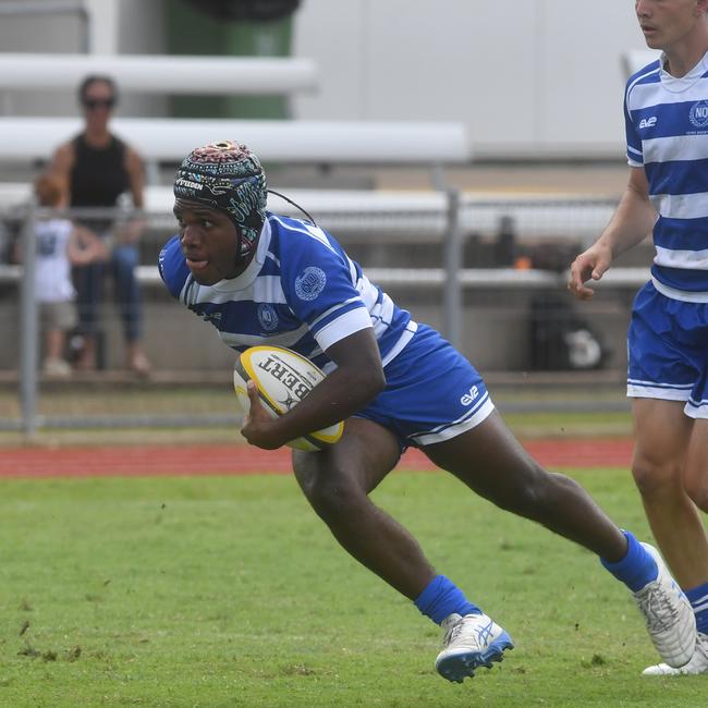 Troy Waike. QLD Rugby Union State Championships (17-18 years boys) at the Townsville Sports Precinct. Friday May 23. Northern against Peninsular. Picture: Evan Morgan