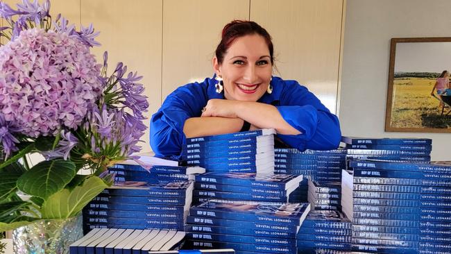 AusMumpreneur Author of the Year 2022 winner and 2023 finalist Crystal Leonardi started Bowerbird Publishing after self-publishing her debut novel Boy of Steel about her youngest son’s battle with brain cancer. Picture: Supplied