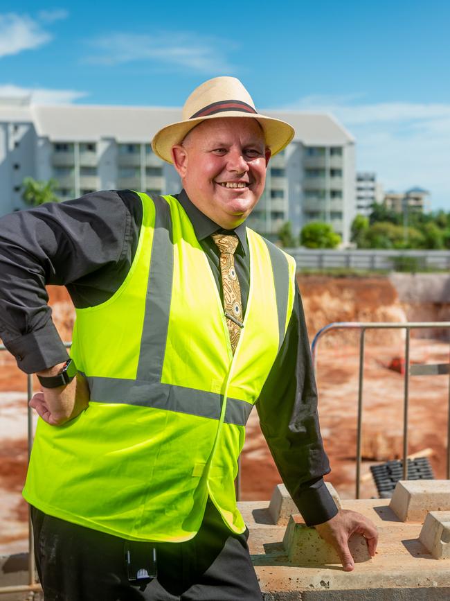 Charles Darwin University Vice-Chancellor Professor Scott Bowman. Photograph: Che Chorley