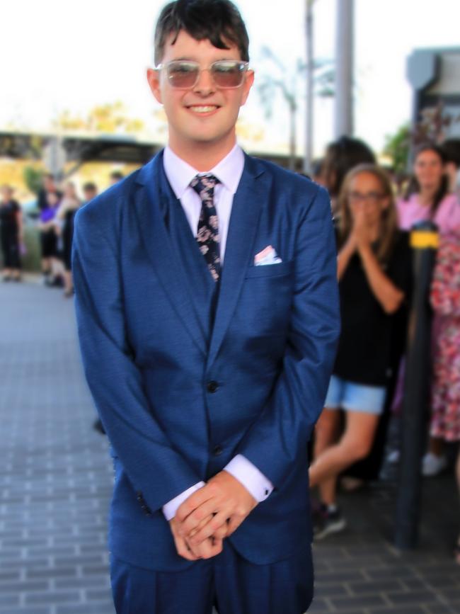 Jeffery Whan at the 2023 Bundaberg Special School formal. Image credit: Bundaberg Special School.