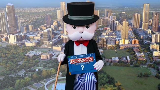 Rich Uncle Pennybags comes to Parra.