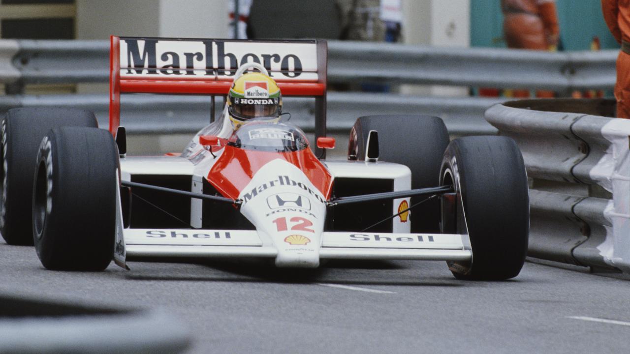 Ayrton Senna took the 19th pole position of his F1 career at the 1988 Monaco Grand Prix.