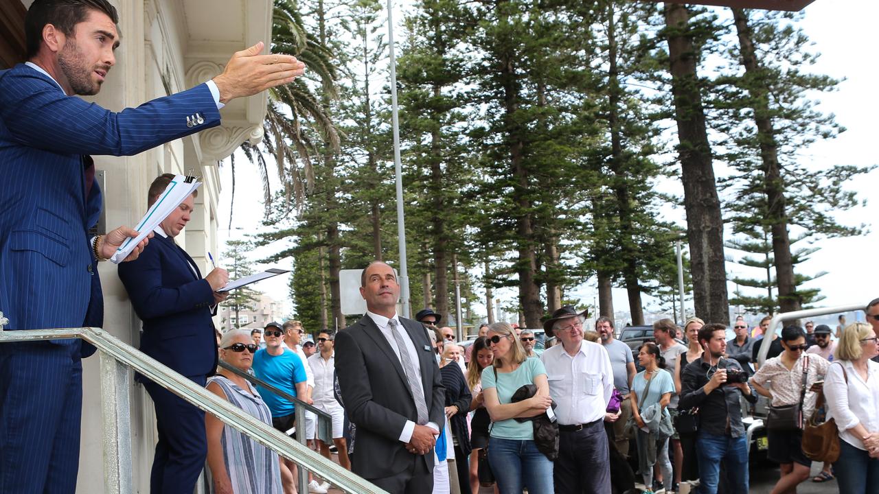 Auctions have been packed out as people look to get into the property market. Picture: Sunday Telegraph / Gaye Gerard