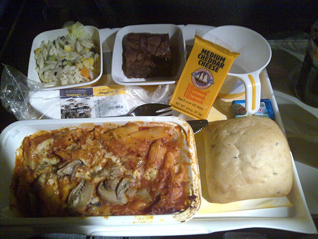 <p>Lufthansa Airlines meal / Flickr user naystin</p>