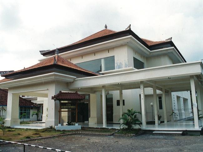 The Obstetrics and Gynaecology Department building at Prof Ngoerah (Sanglah) Hospital. Bali.
