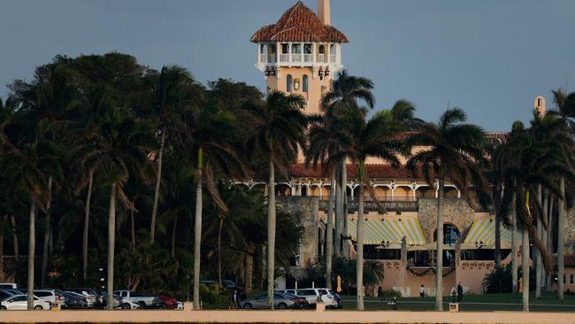 President-elect Donald Trump hosted guests at his Mar-a-Lago resort on New Year’s Eve. Picture: Anna Moneymaker / Getty Images/AFP