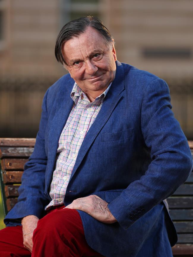 Barry Humphries’ name was dropped from The Barry Award after his controversial transgender comments. Picture: Liam Kidston