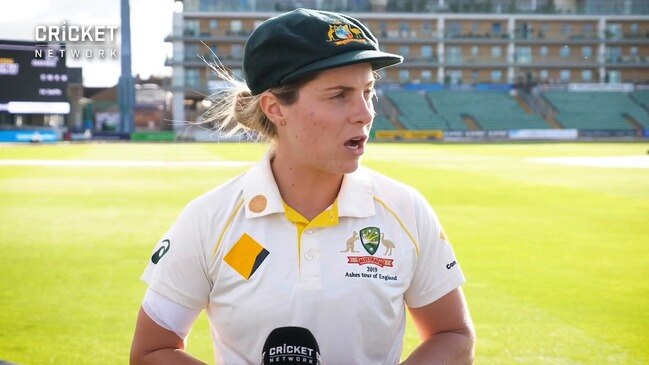 Sophie Molineux debuts for Australia against England | news.com.au ...