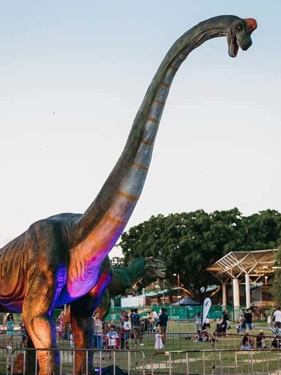 Parents are being told to be cautious about the July 2022 Darwin Dinosaur Festival.