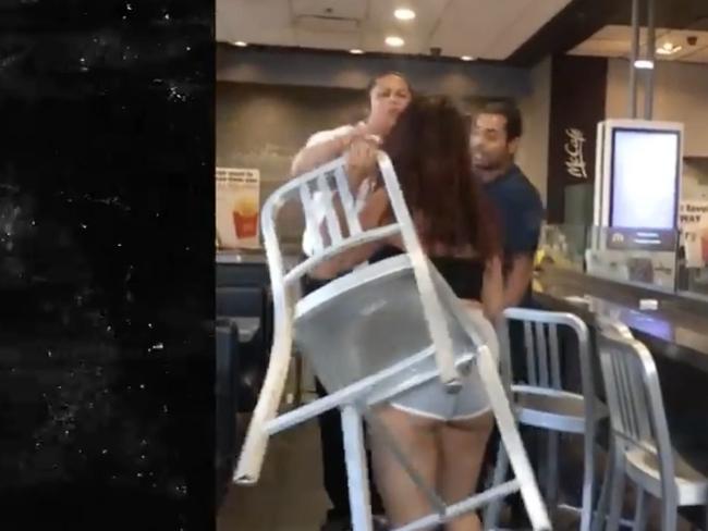 Mcdonalds Worker Body Slams Customer In Viral Video Herald Sun