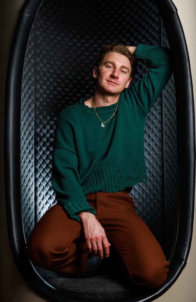 Dave Bayley of the Glass Animals. Picture: Justin Lloyd