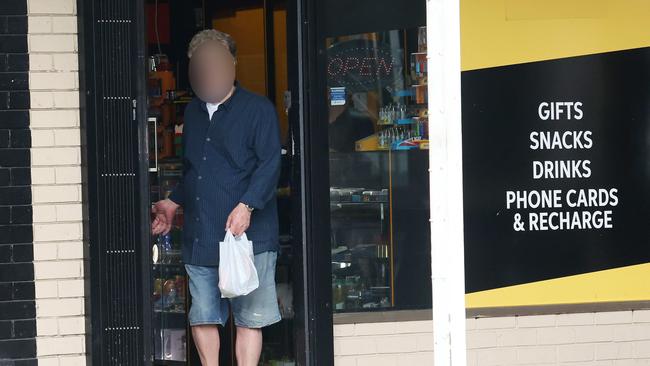 A man walks out of a north Brisbane tobacco store. Picture: Liam Kidston