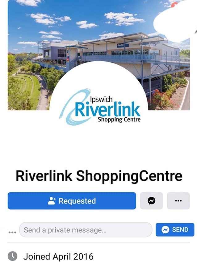 A fake Facebook profile posing as Riverlink Shopping Centre has been targeting Ipswich locals in a scam.