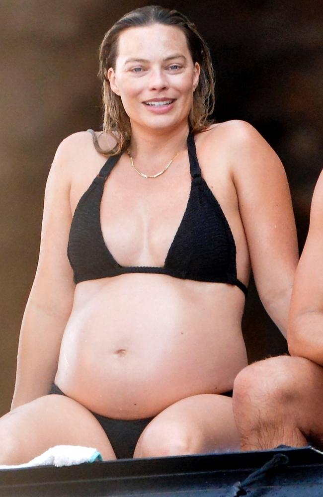 Margot Robbie went on a Babymoon. Picture: Backgrid