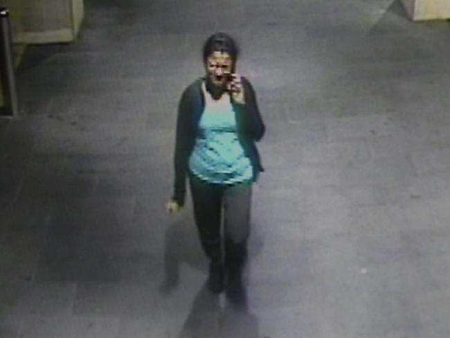 CCTV shows Prabha leaving Parramatta train station moments before she was killed on March 7, 2015.