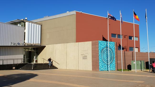 The Playford Council Civic Centre at Elizabeth. Picture: Colin James