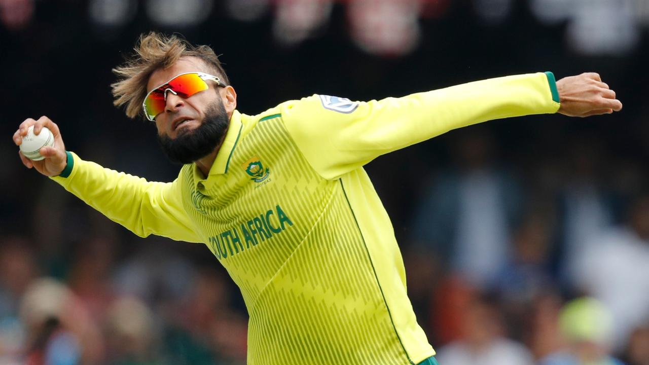 Imran Tahir’s celebration was so exuberant you wouldn’t have thought there was any doubt he caught Fakhar Zaman at Lord’s. Umpires weren’t so sure.
