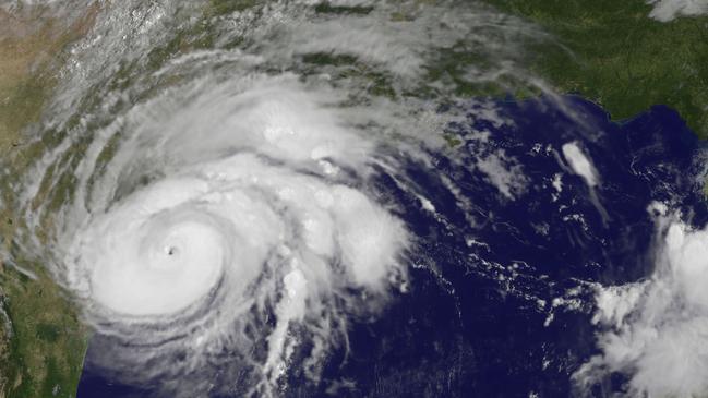 Hurricane Harvey nears landfallin the US. The pandemic is hurting meteorologists’ ability to predict weather events. Picture: AFP.