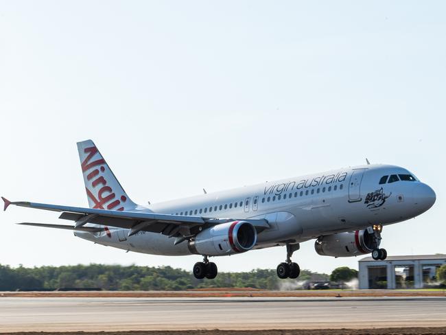 Generic Imagery of Virgin Australia Flight. Picture: Pema Tamang Pakhrin