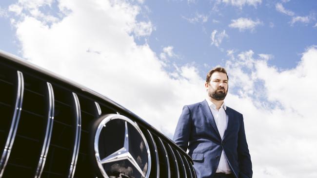 James Voortman, CEO of the Australian Automotive Dealers Association, is speaking out on behalf of a number of Mercedes dealers who have launched a legal action against a change in dealership structure by the auto giant. Picture: Jamila Toderas