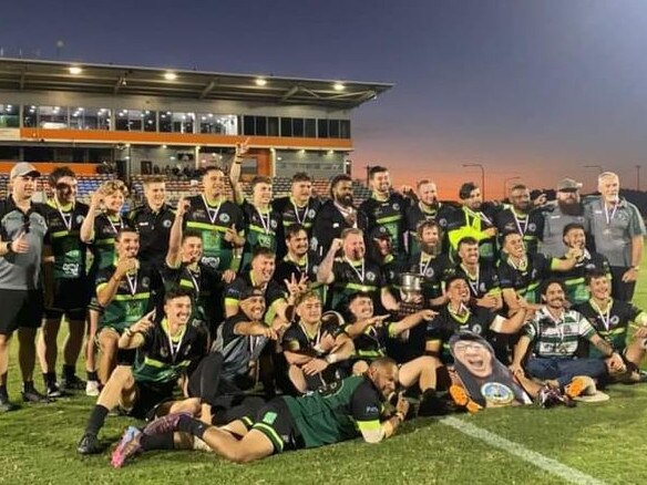 The triumph saw Proserpine-Whitsunday move to second on the all-time MRU championship list. Picture: Mackay Rugby Union Facebook