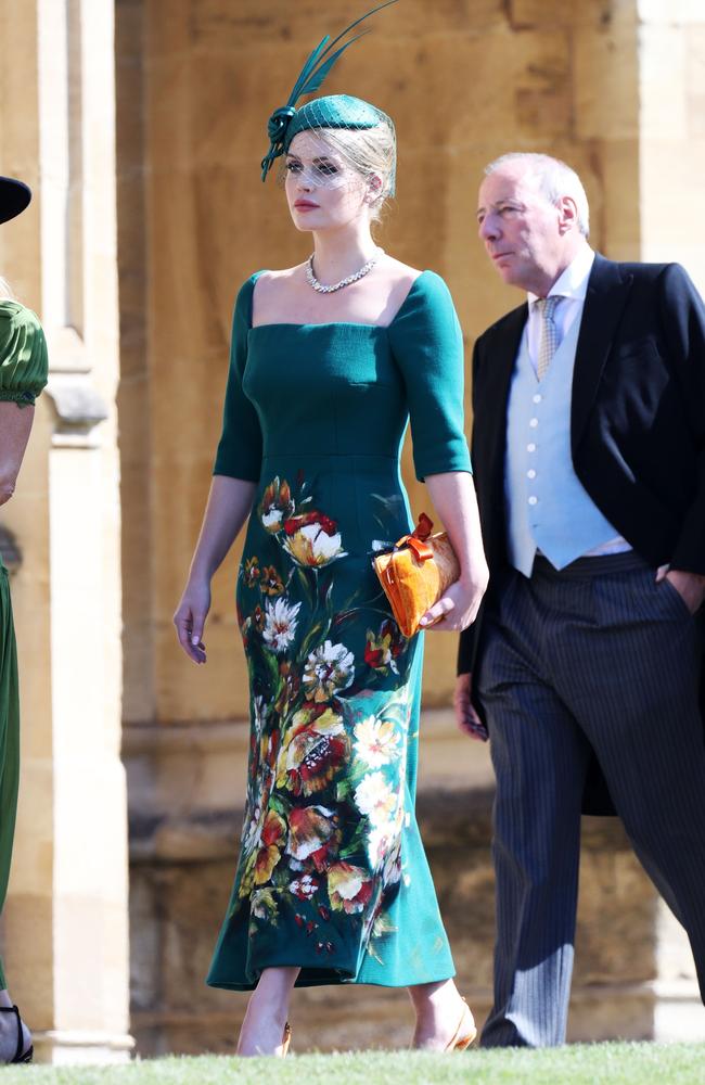 All eyes were on Lady Kitty Spencer at the royal wedding. Picture: Getty