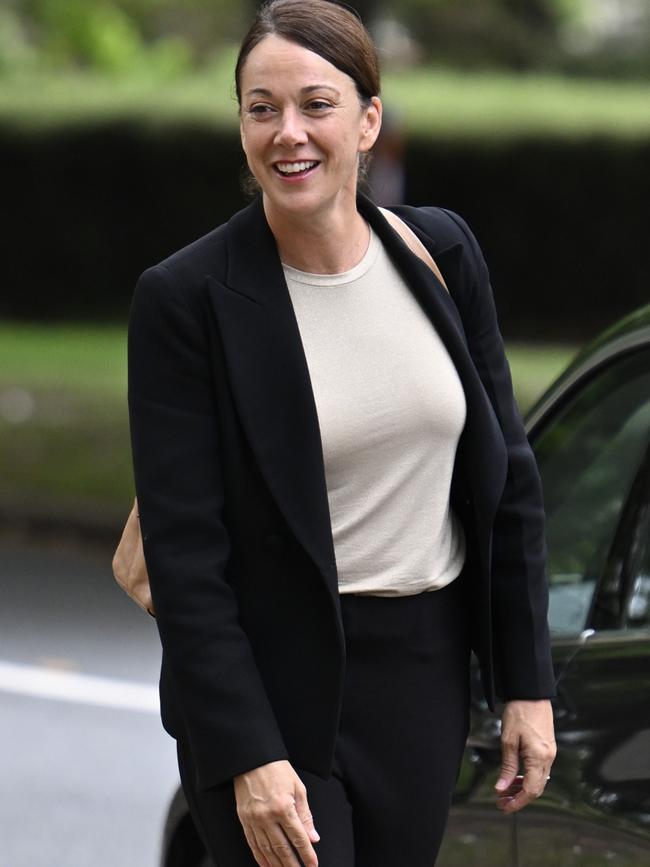 Mackellar MP Sophie Scamps also arriving. Picture: Martin Ollman / The Australian