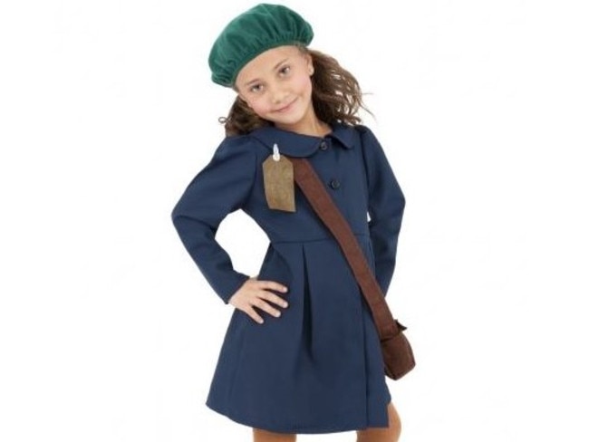 An Anne Frank Halloween costume for kids has caused outrage online. Picture: Halloweencostumes.com