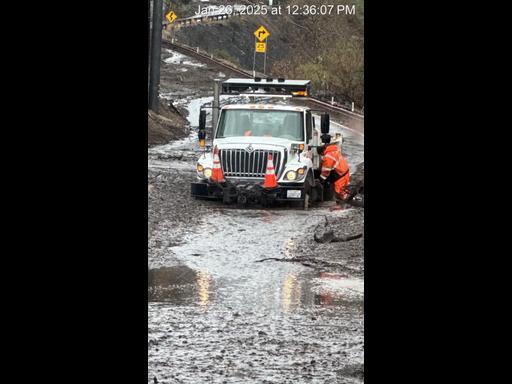 Mudslide danger for LA residents as fire threat passes