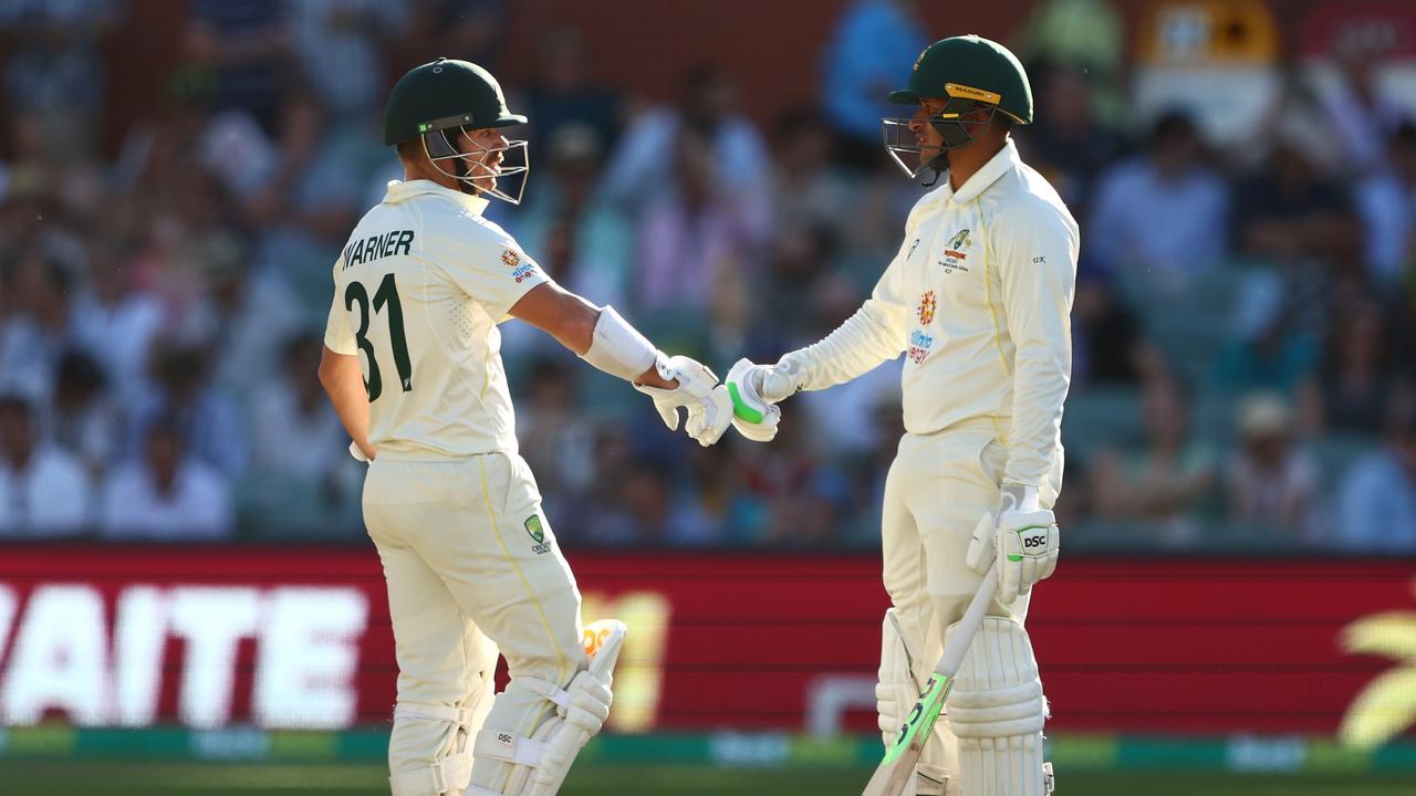 Aussies do it easy until Chase snares both openers