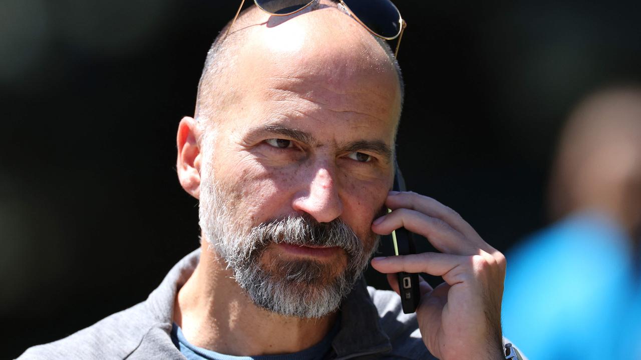 Uber CEO Dara Khosrowshahi. Picture: Kevin Dietsch / Getty Images via AFP