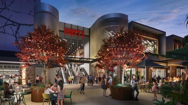 Tea Tree Plaza upgrade designs.